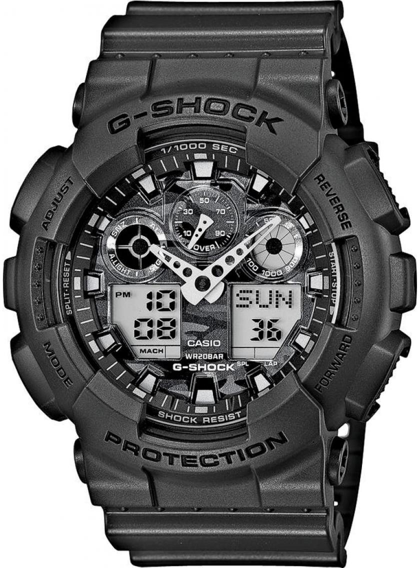 g shock ga 100cf 8a